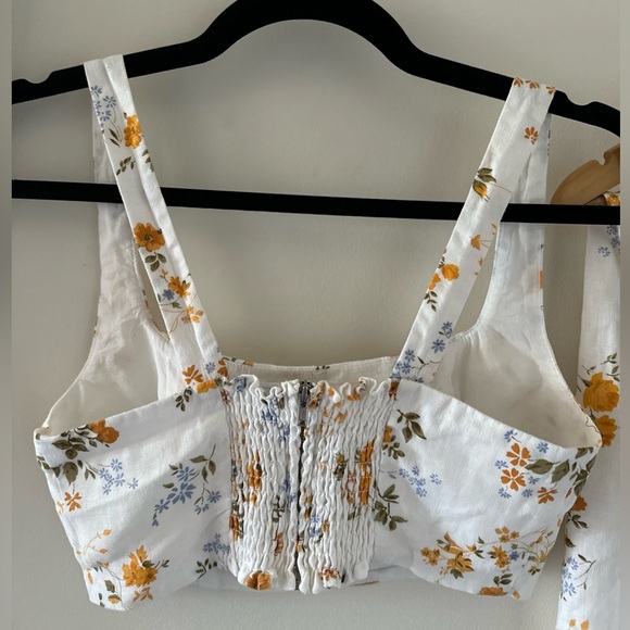 Reformation Cole linen two piece matching skirt set - Picture 13 of 13